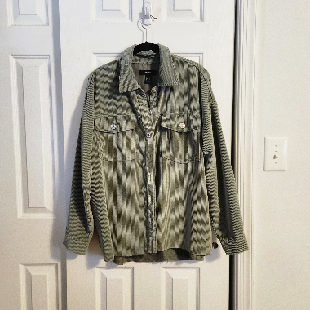 Forever 21 Women's Green Jacket